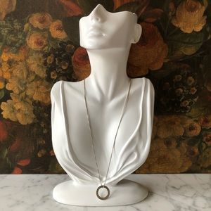 ⭐️ Sunwest Affirmation Circle Sterling Necklace